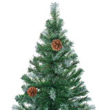 Vidaxl kunstkerstboom avec éclairage balles de Noël pins 180 cm