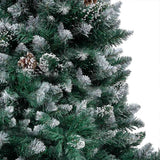 Vidaxl kunstkerstboom avec éclairage balles de Noël pins 180 cm