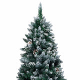 Vidaxl kunstkerstboom avec éclairage balles de Noël pins 180 cm