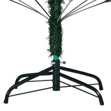 Vidaxl kunstkerstboom avec éclairage et balles de Noël 150 cm en PVC vert
