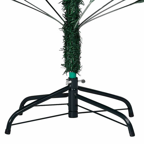 Vidaxl kunstkerstboom avec éclairage et balles de Noël 240 cm verts