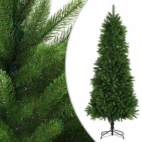Vidaxl kunstkerstboom avec éclairage et balles de Noël 240 cm verts