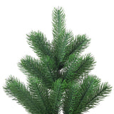 Vidaxl kunstkerstboom nordmann avec les LED et les balles de Noël 120 cm verts