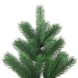 Vidaxl kunstkerstboom nordmann avec les LED et les balles de Noël 180 cm verts
