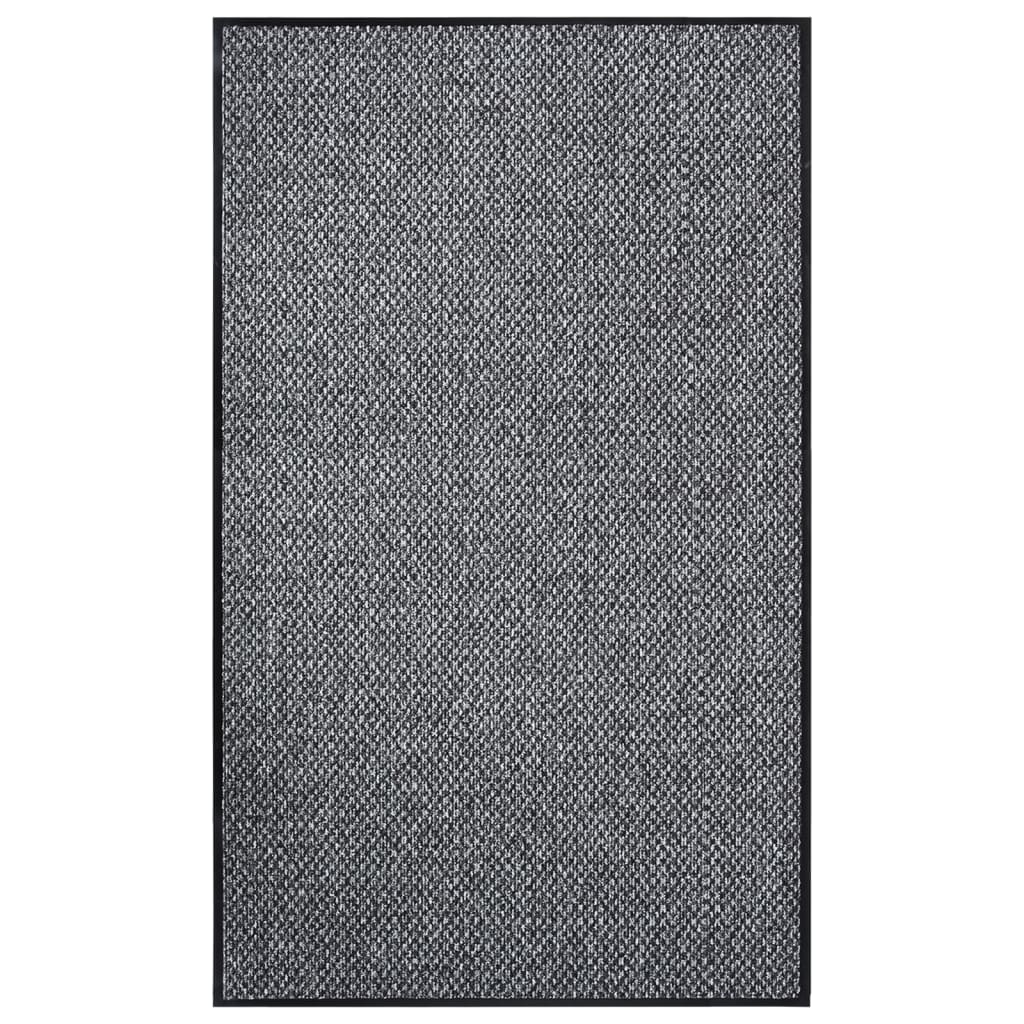 Vidaxl Doormat 90x150 cm szary