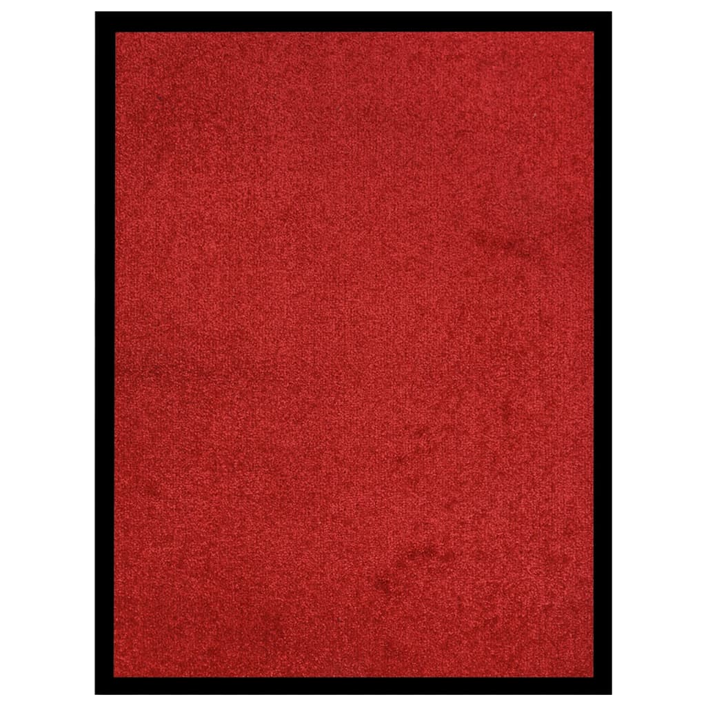 Vidaxl DOORMAT 40x60 cm rouge