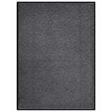 Vidaxl DOORMAT 60x80 cm anthracite -colored