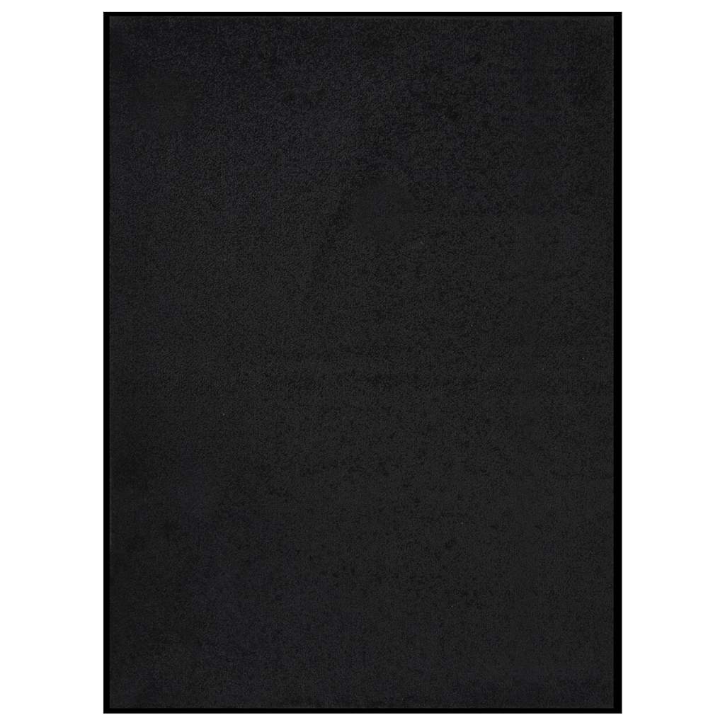 Vidaxl DOORMAT 60x80 cm noir