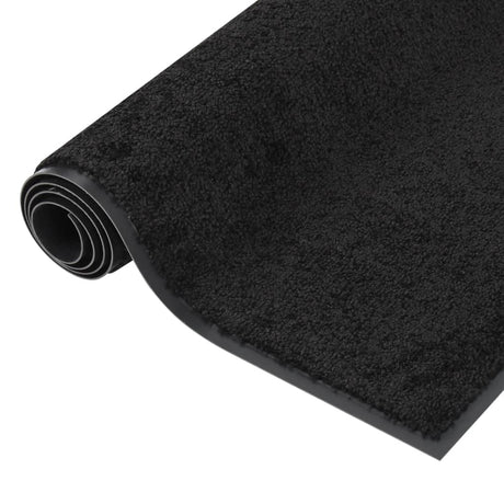 Vidaxl DOORMAT 60x80 cm noir