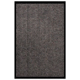 Vidaxl DOORMAT 80x120 cm beige rayé