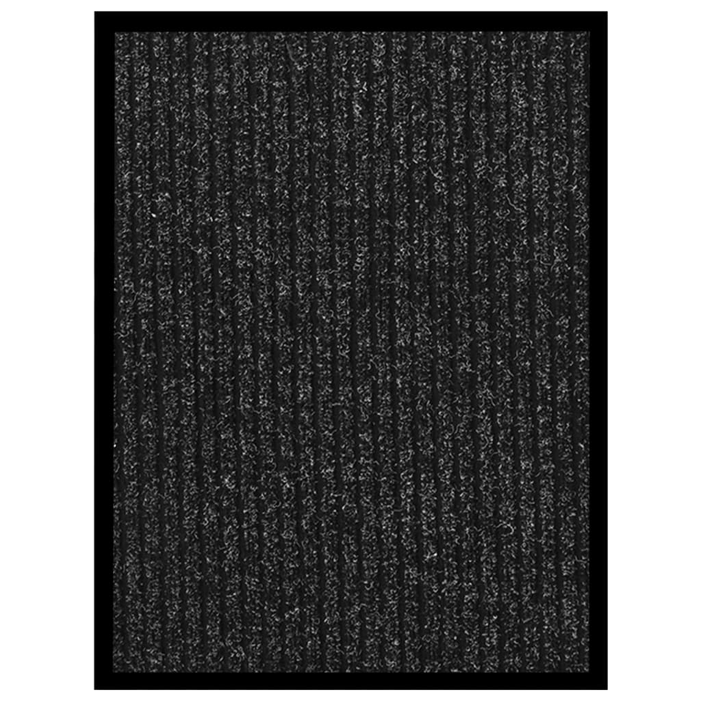 Vidaxx paillasson 40x60 cm rayé anthracite