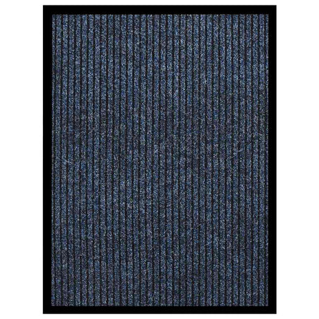 Vidaxl DOORMAT 60x80 cm Bleu rayé