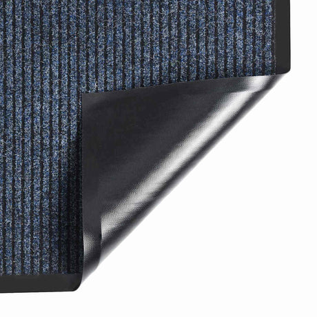 Vidaxl DOORMAT 60x80 cm Bleu rayé