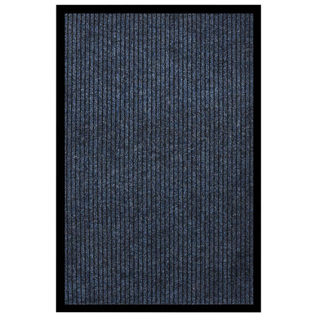 Vidaxl DOORMAT 80x120 cm Bleu rayé