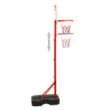 VidaXL Basketball Set portable adjustable 138.5-166 cm