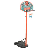 Vidaxl Conjunto de baloncesto portátil ajustable 180-230 cm