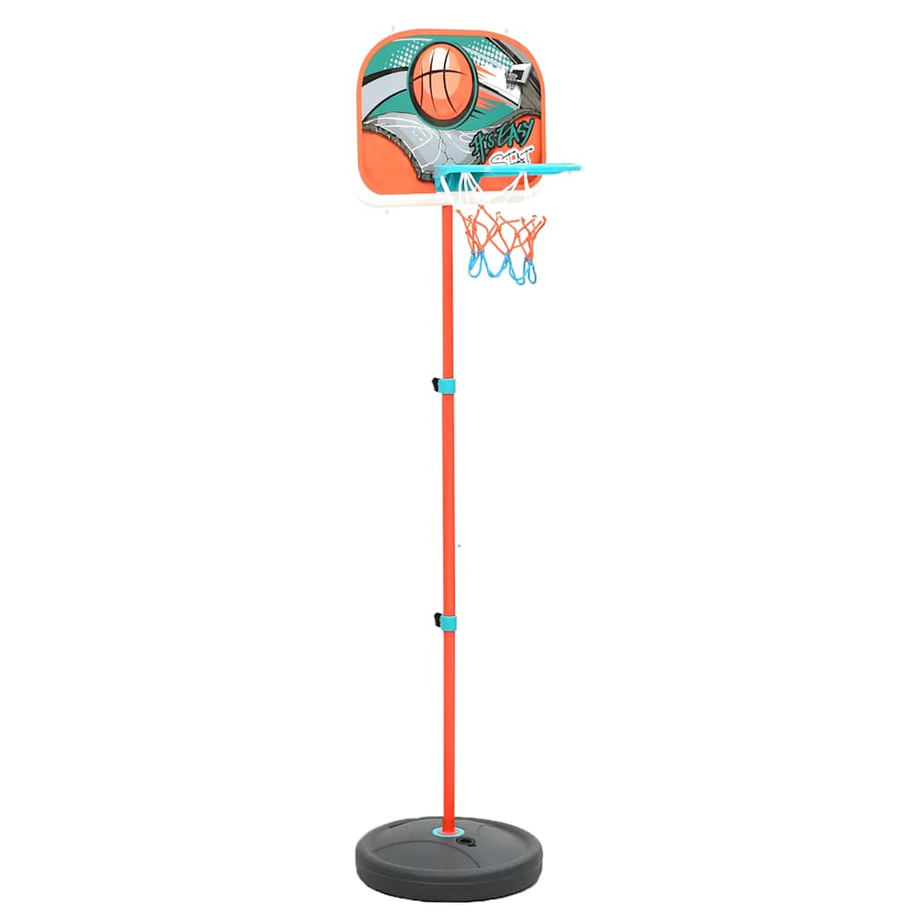 Vidaxl Conjunto de baloncesto portátil ajustable 133-160 cm