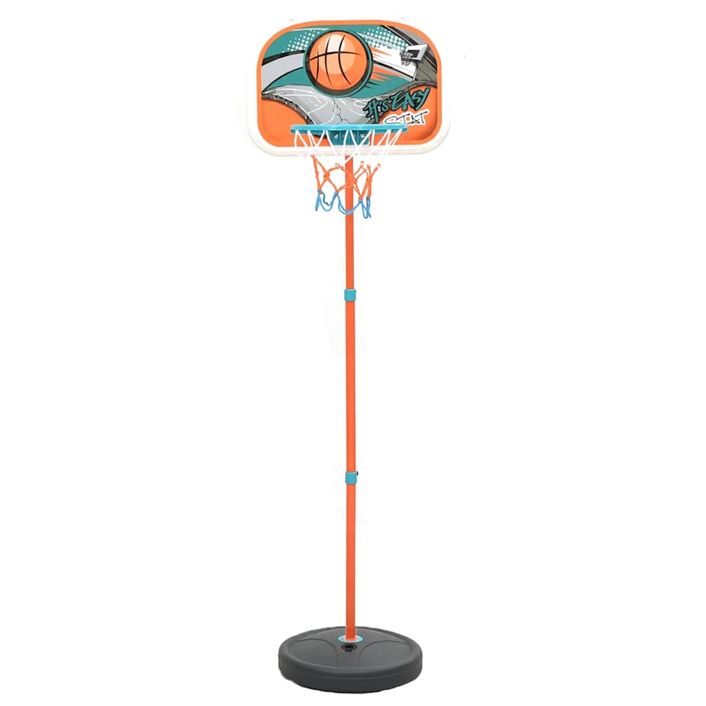 Vidaxl Basketball sett bærbar justerbar 133-160 cm