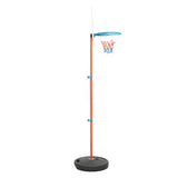 Vidaxl ensemble de basket portable réglable 133-160 cm