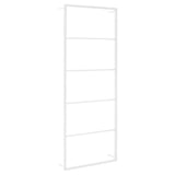 Rack de serviette Vidaxl 45x10x115 cm en acier blanc