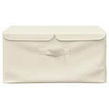 Boîtes de rangement Vidaxl 2 PCS 50x30x25 cm CRÈME COLORED