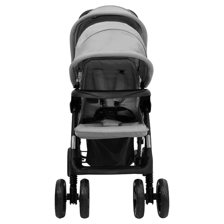 Vidaxl Twin Enfants en tandem Gris clair
