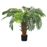 Vidaxl Plant artificiel avec cycaspalm à 90 cm vert