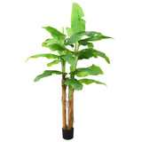 Vidaxl Artificial Tree With Pot of Banana 300 cm Green