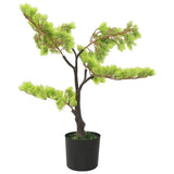 Vidaxl plante artificielle avec pot cyprès bonsaï 60 cm vert