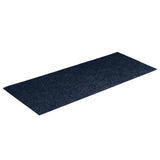 Vidaxl Mat à escalier auto-adhésif 15 pièces 60x25 cm bleu marine rectangulaire