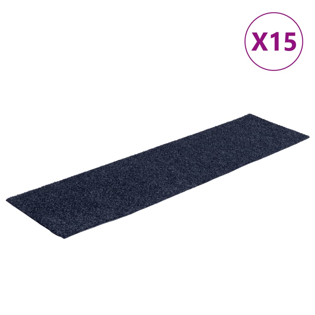 VIDAXL 15 PEDALA PEDALA TATTO AUDSIVE RETTANGULARE 76X20 CM Blu grigio