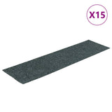 Vidaxl Stair Mats auto-adhésif 15 pièces 76x20 cm vert rectangulaire