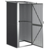 SHED JARDINE VIDAXL 118.5X97X209.5 cm Anthracite en acier galvanisé