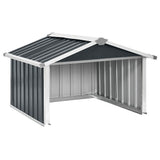 Couverture Vidaxl pour la tondeuse à gazon robotique 92x97x63 cm Anthracite en acier -colore