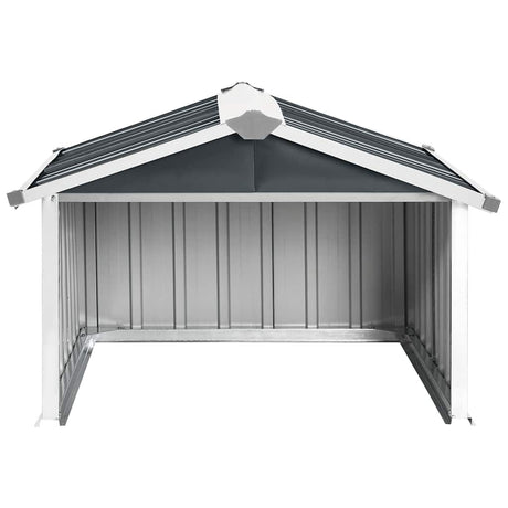 Couverture Vidaxl pour la tondeuse à gazon robotique 92x97x63 cm Anthracite en acier -colore