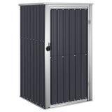 Vidaxl Garden Shed 88x89x161 cm galwanizowany stalowy antracyt -