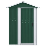 Vidaxx abri de jardin 126x97,5x177 cm acier galvanisé vert