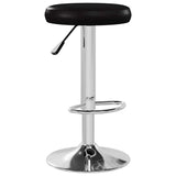 Vidaxl barstoelen 2 st kunstleer zwart
