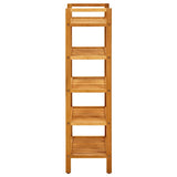 Rack de chaussures Vidaxl avec 5 étagères 50x27x100 cm en chêne solide