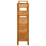 Rack de chaussures Vidaxl avec 5 étagères 100x27x100 cm Chêne solide
