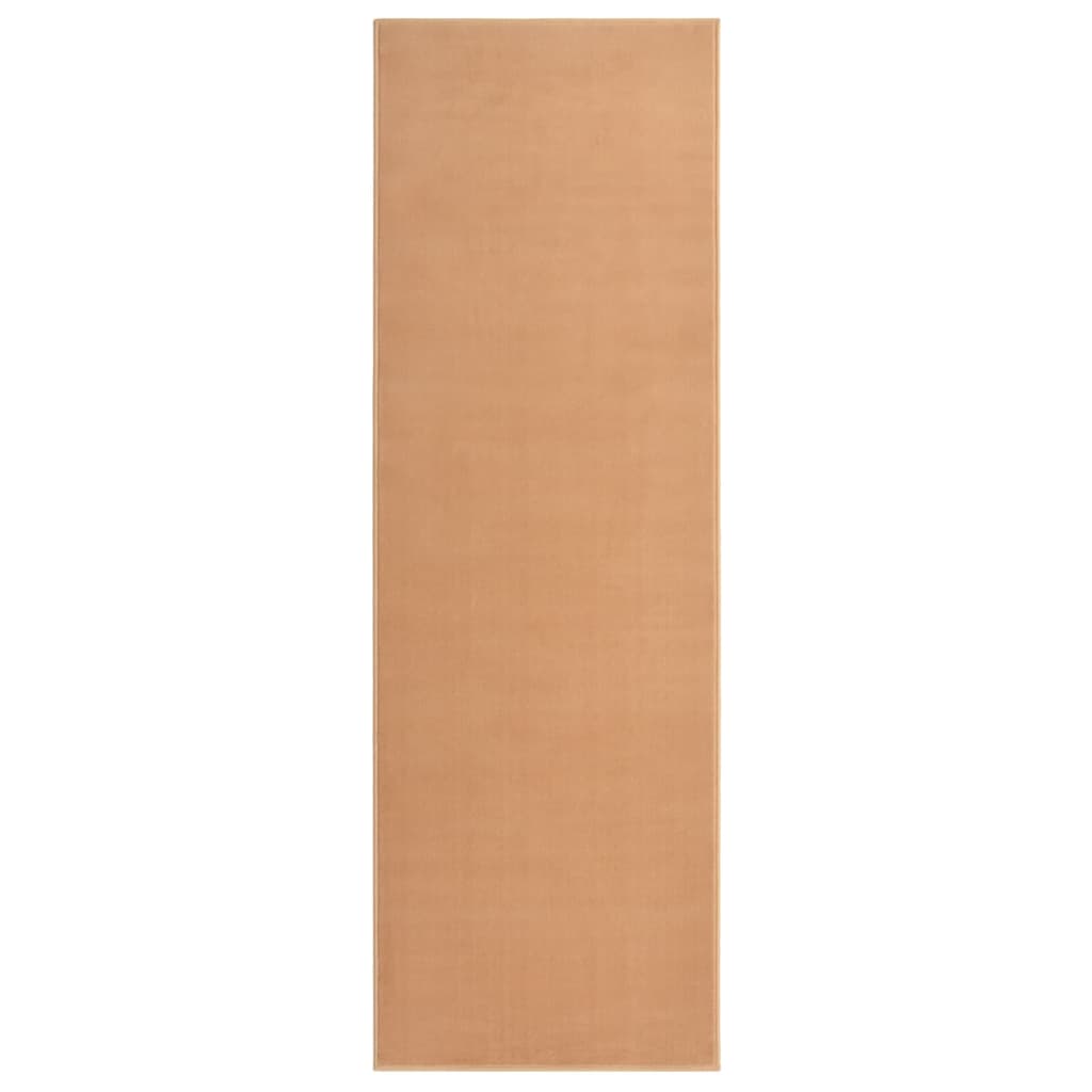 Vidaxl tapijtloper 80x250 cm bcf beige