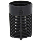 Vidaxl Sucking tuyau avec couplages en PVC 1.1 '' 4 M PVC noir