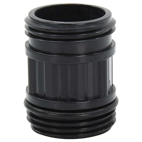 Vidaxl Sucking tuyau avec couplages en PVC 1.1 '' 10 m PVC noir