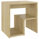 Vidaxl nachtkastjes 2 st 40x30x40 cm bewerkt hout sonoma eikenkleurig