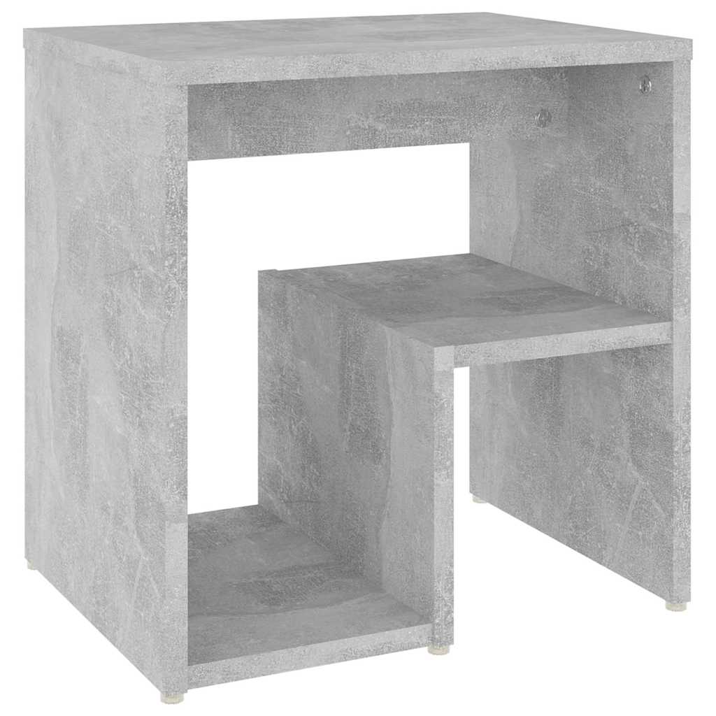 Vidaxl nachtkastjes 2 st 40x30x40 cm bewerkt hout betongrijs
