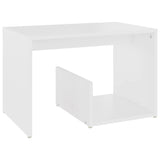 Vidaxl bijzettafel 59x36x38 cm bewerkt hout wit