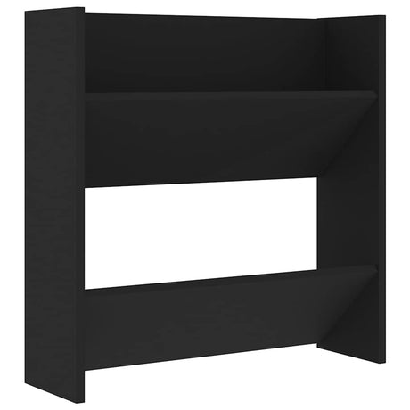 Armoire à chaussures murales vidaxl 60x18x60 cm Bois de bois de propriété