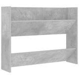 Vidaxl Wall Shoe Cabinet 80x18x60 cm Prix en béton en bois édité