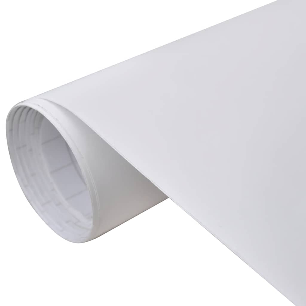 Vidaxx 2 pcs film de voiture 100x150 cm + 50x150 cm blanc mat