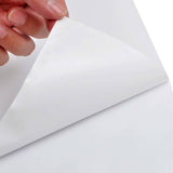 Vidaxx 2 pcs feuille de voiture 100x150 cm blanc mat